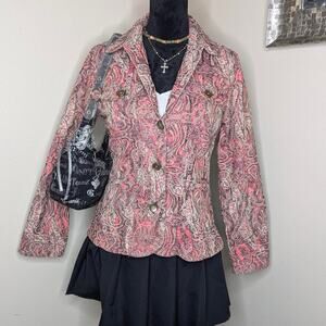 Analog paisley blazer jacket medium